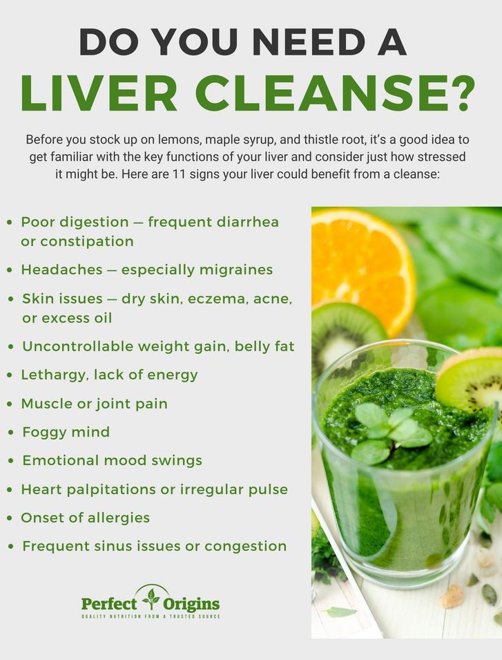 do you need a liver cleanse