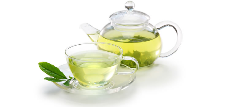 drink green tea to get rid of visceral fat